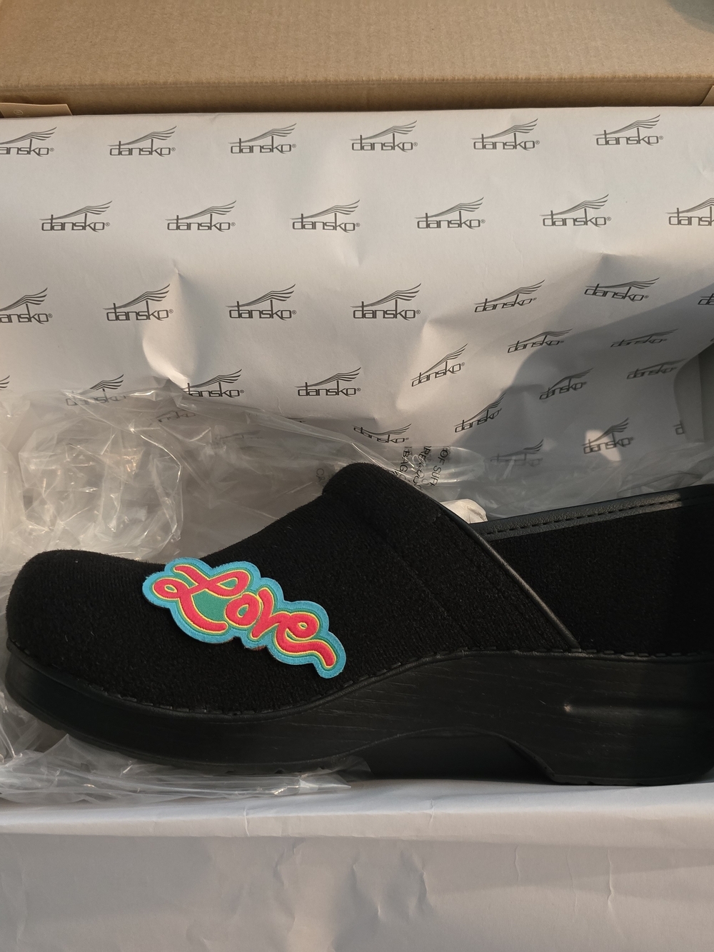 Dansko Patch Pro Clogs with 5 Patches Size 40 AMAZING!
